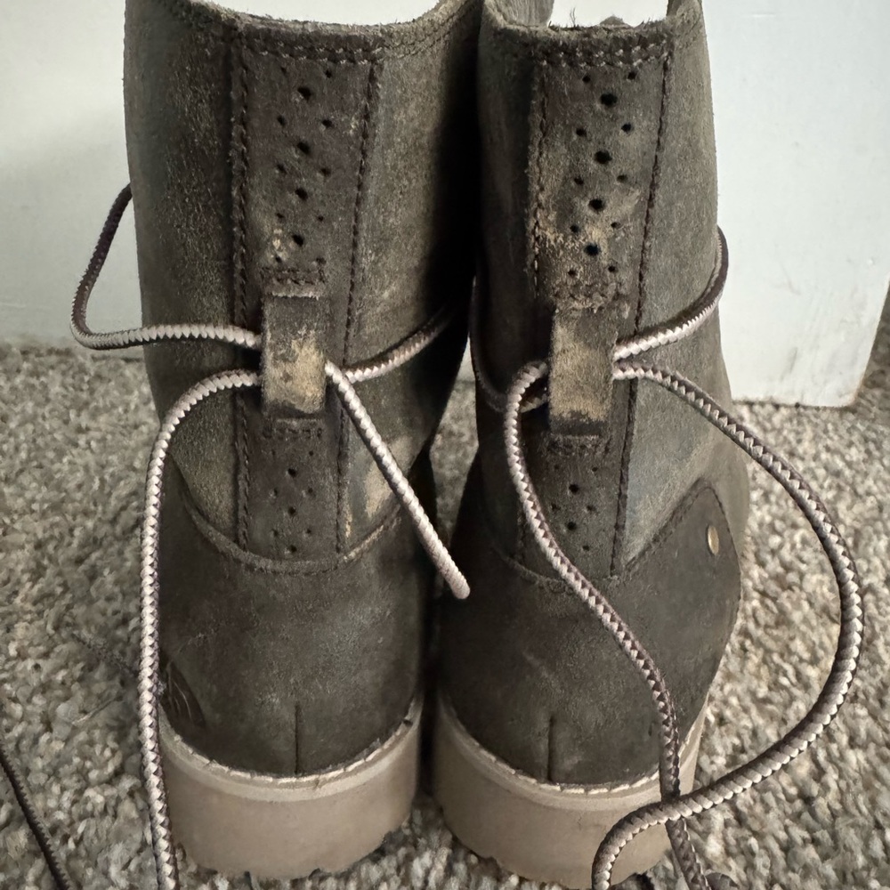 The North Face Charcoal Lace-Up Boots - Picture 3 of 6